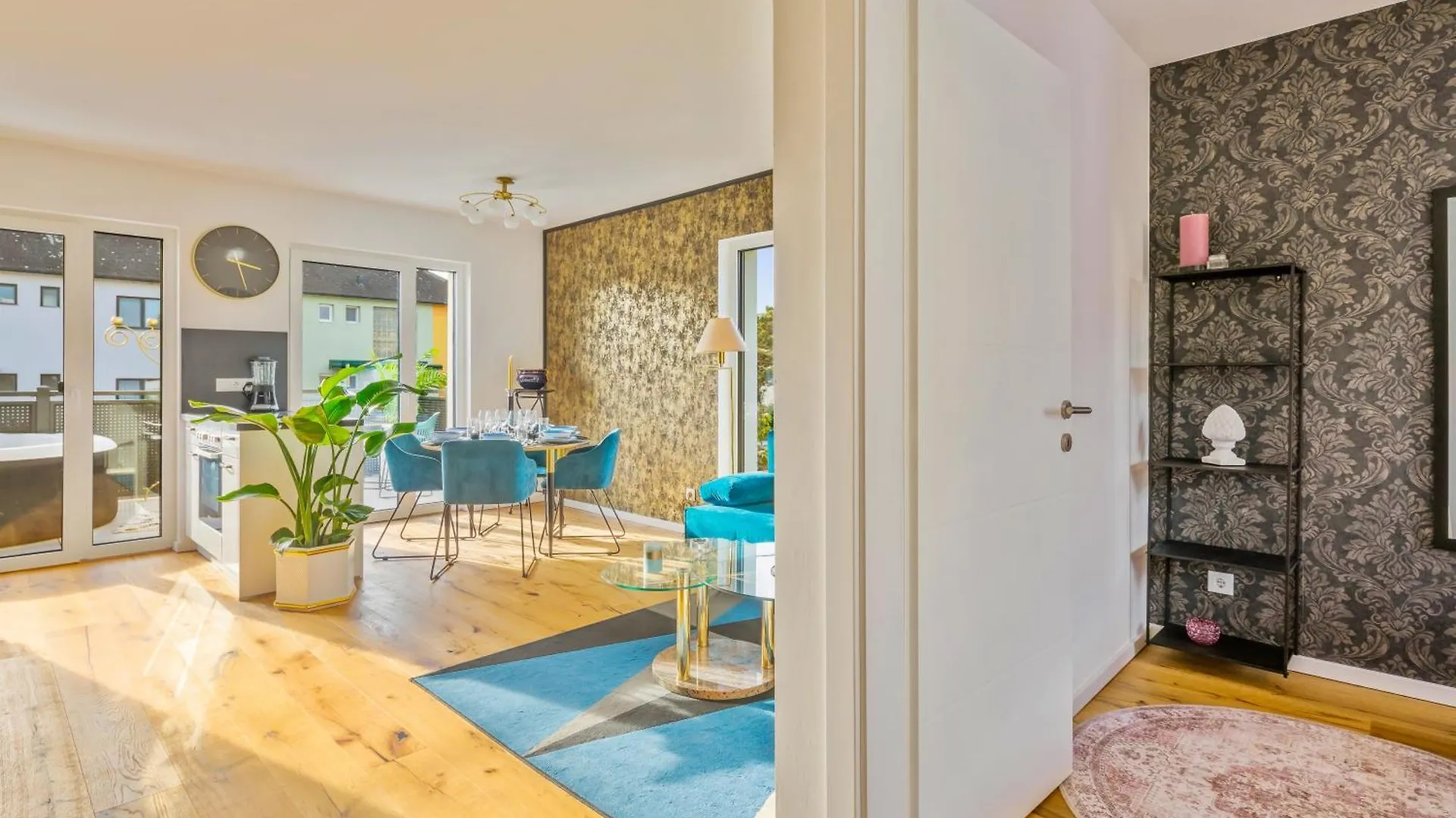 Apartment Black Suite - Whirlpool Terrace - Free Parking - Wifi Vienna